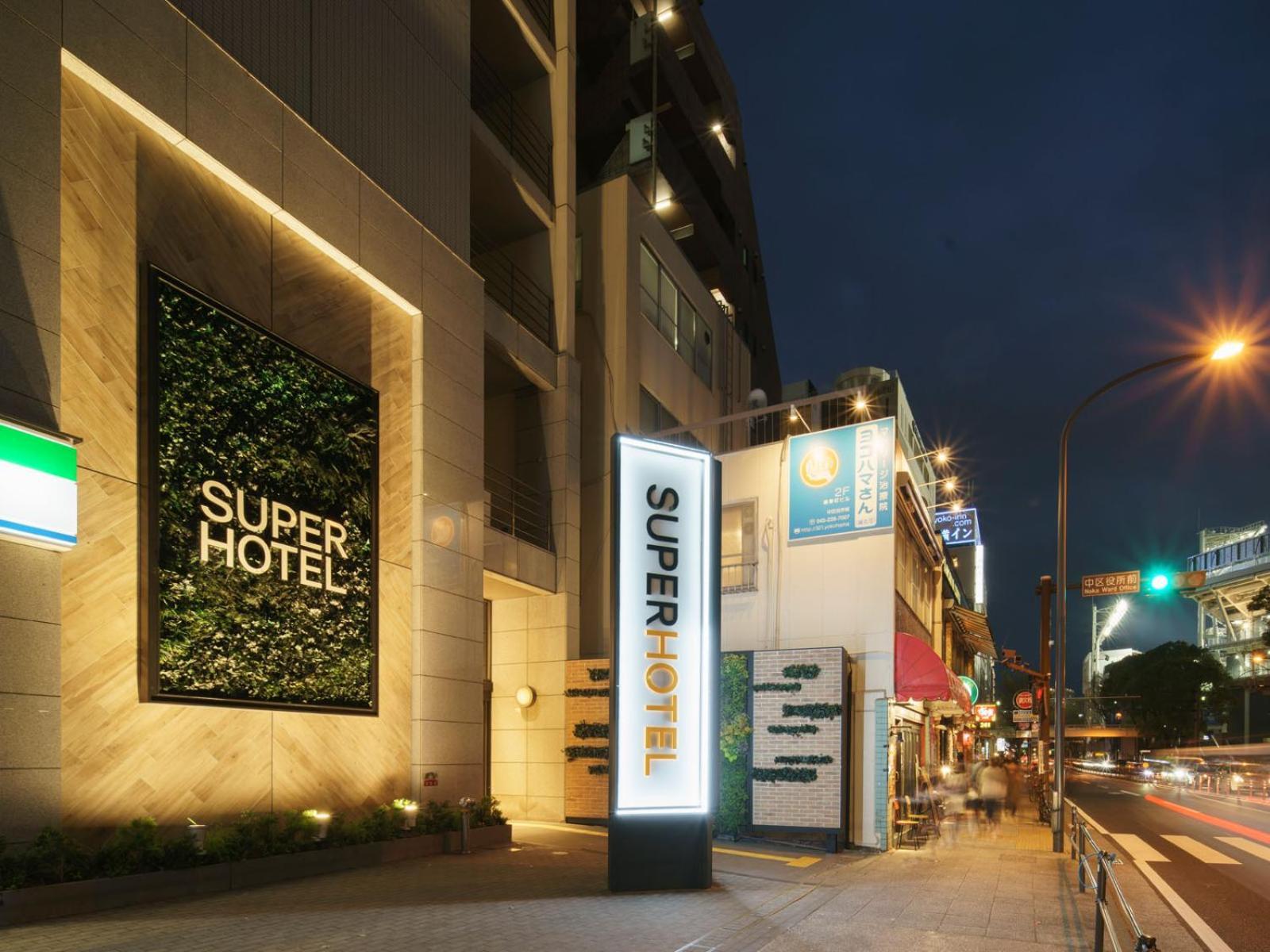 Super Hotel Yokohama Kannai Exteriör bild