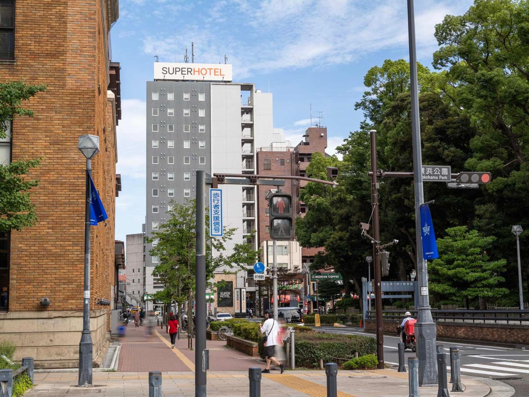 Super Hotel Yokohama Kannai Exteriör bild