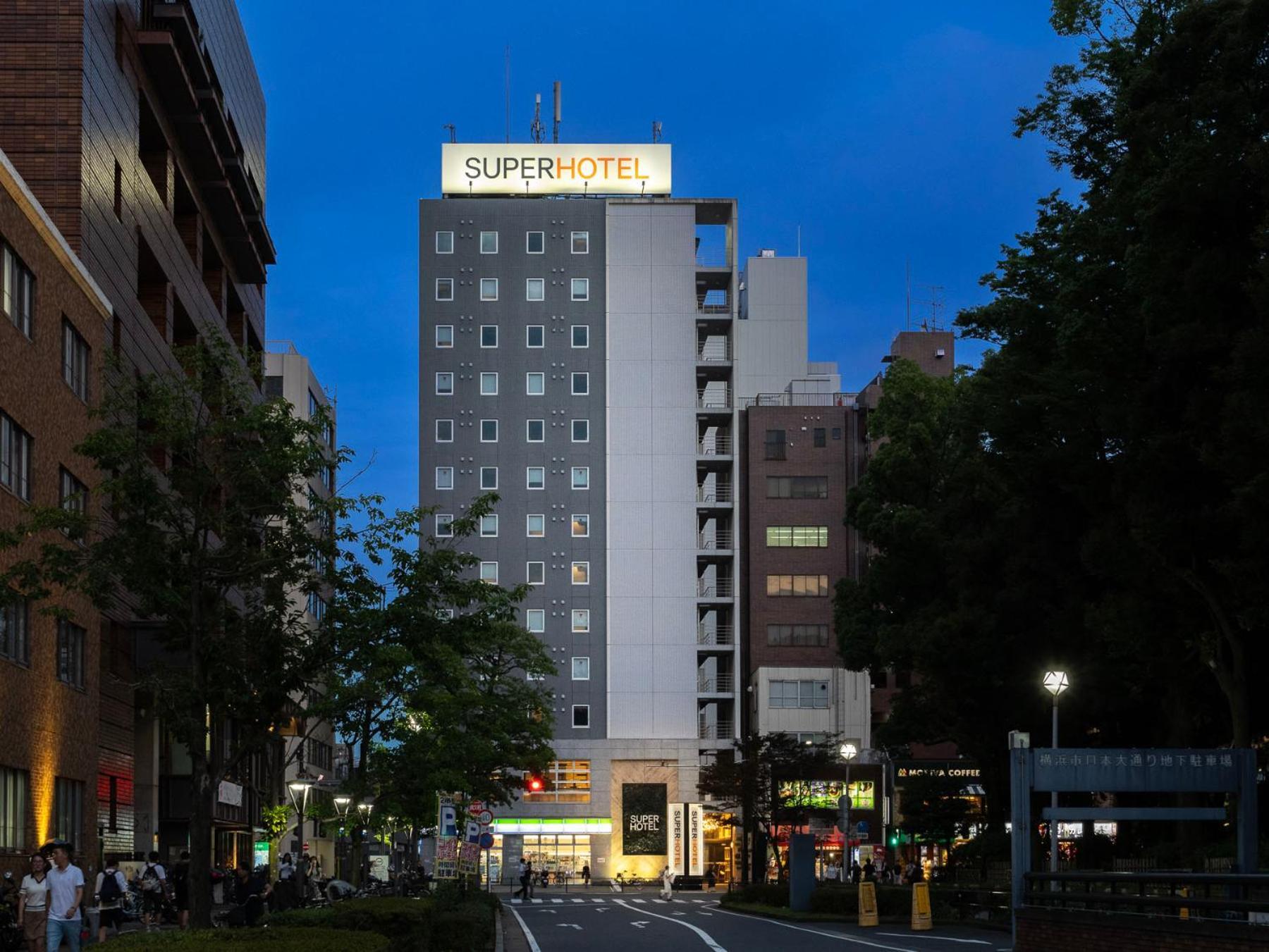 Super Hotel Yokohama Kannai Exteriör bild